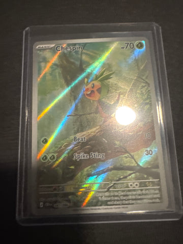 Pokemon Chespin 087/086 Chaos Rising