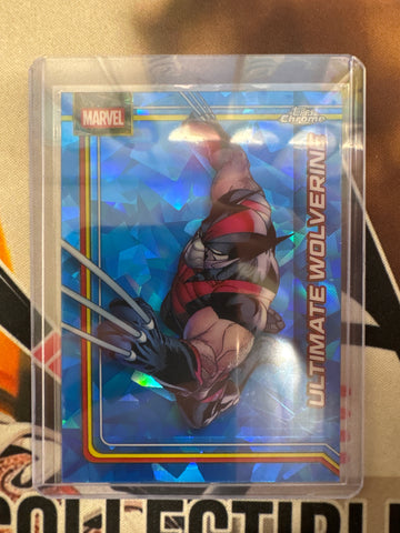 2026 Topps Chrome Marvel Sapphire Ultimate Wolverine Base