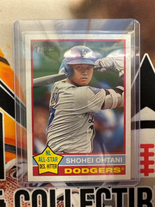 2025 Topps Heritage Shohei Ohtani NL All-Star Designated Hitter