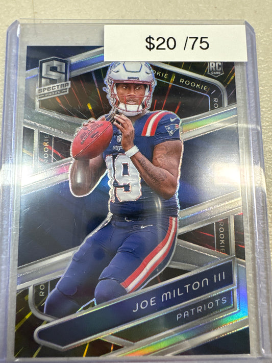2024 Spectra Joe Milton III /75