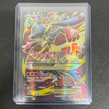 Pokémon M Lucario EX Alternate Art Promo (Furious Fists) 55a/111 LP