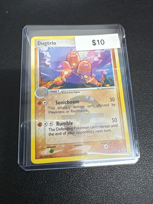 Pokemon Dugtrio reverse holo 22/112