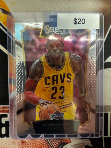 2015-16 Panini Select NFL LeBron James Base