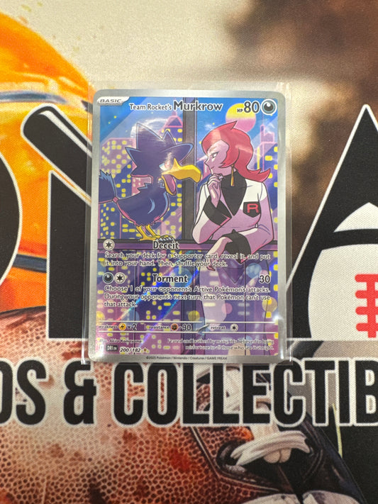 Pokémon Team Rocket’s Murkrow 200/182 Destined Rivals