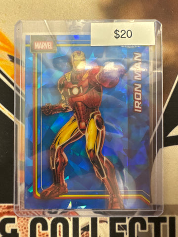 2026 Topps Chrome Marvel Sapphire Iron Man Sapphire Base
