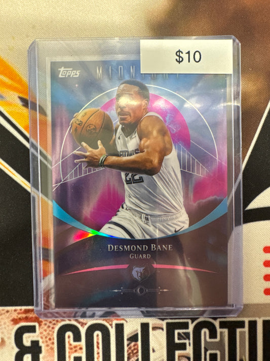 2025-26 Topps Midnight NBA Desmond Bane Pink Refractor