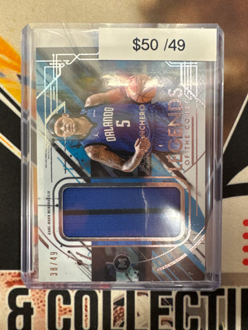 2026 Topps Motif Basketball Paolo Banchero Legends Of The Court Relic Refractor /49