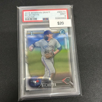 2016 Bowman Draft Bo Bichette Chrome PSA 9