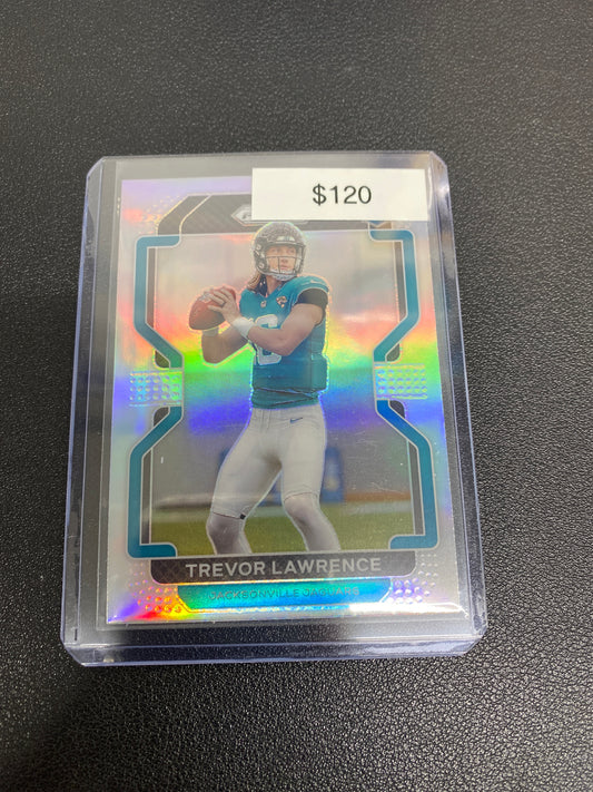 2021 NFL Prizm Trevor Lawrence Silver Rookie