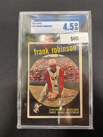 1959 Topps MLB Frank Robinson SGC 4.5