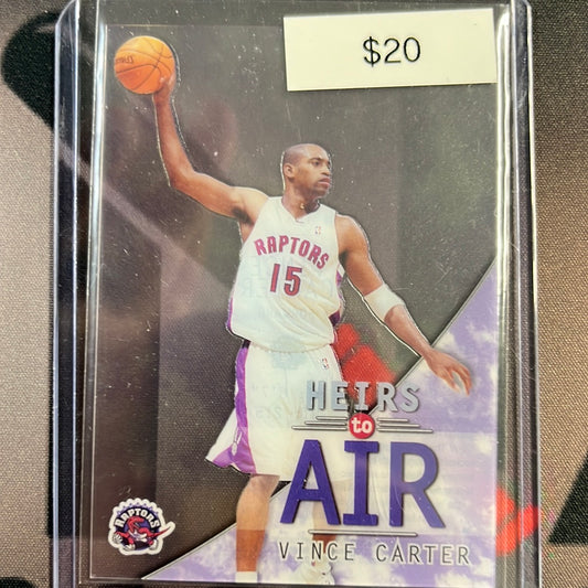 2000 Topps Finest Vince Carter Hiers to Air