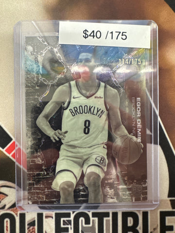 2026 Topps Chrome Cactus Jack NBA Egor Demin Rookie Laser Refractor /175