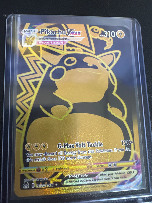 Pokémon Pikachu VMAX TG secret lost TG29/TG30