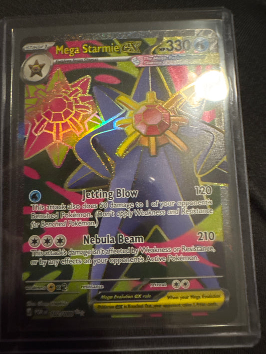 Pokémon Mega Starmie Ex 102/088 Perfect Order Ultra Rare