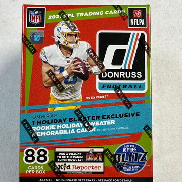 2021 Donruss holiday blaster