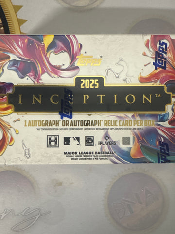 2025 Topps MLB Incpetion Hobby