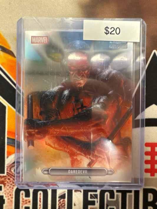 2026 Topps Chrome Marvel Daredevil FanFare Card SP