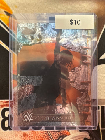 2025 Topps Chrome Cactus Jack WWE Travis Scott Base Card