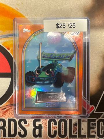 2026 Topps Toy Story 30th Anniversary RC Orange Refractor /25