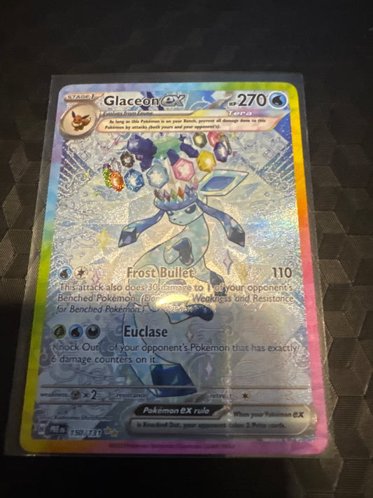 Pokemon Glaceon ex 150/131 Prismatic evolutions