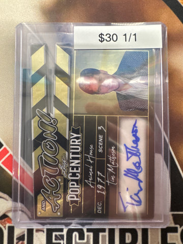 2026 Leaf Pop Century Tim Matheson And… Action 1/1 Die-Cut
