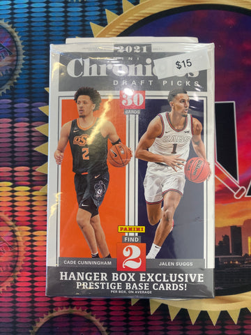 2021 Chronicles Draft Picks Hanger Box