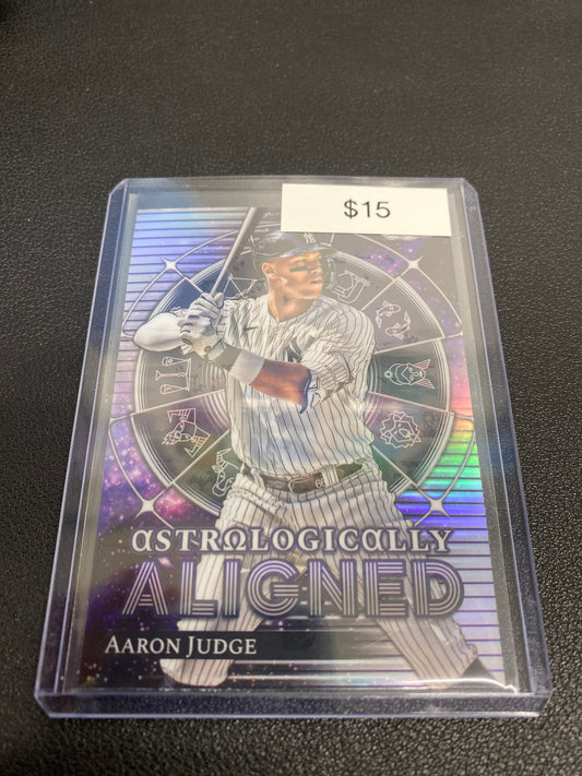 2024 Topps Chrome Cosmic Astrologically Aligned Aaron Judge