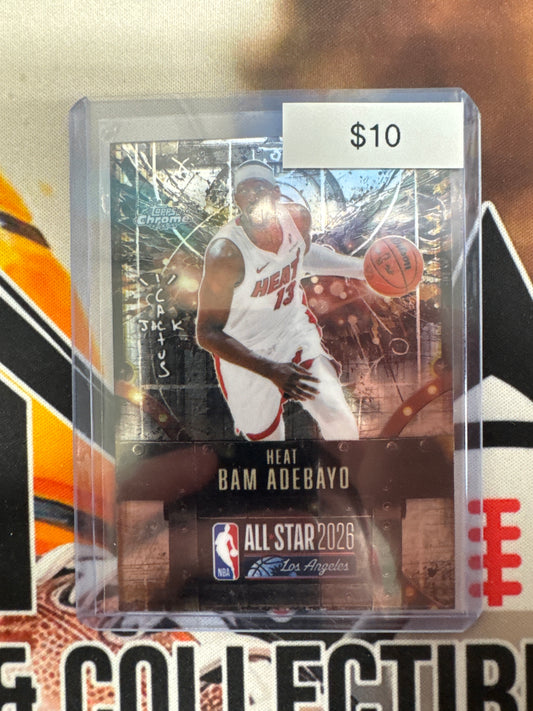 2026 Topps Chrome NBA Cactus Jack Bam Adebayo All-Star Weekend
