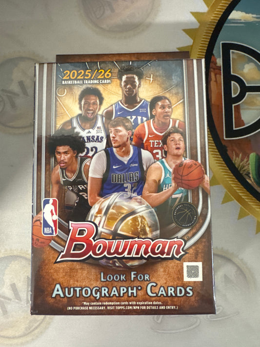 2025-26 Bowman NBA hanger