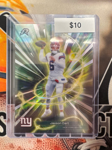 2026 Topps Resurgence NFL Jaxson Dart Conductors Rookie Refractor