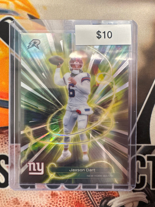 2026 Topps Resurgence NFL Jaxson Dart Conductors Rookie Refractor
