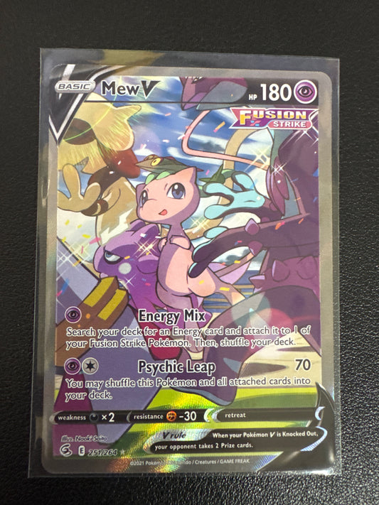 Pokémon Mew V 251/264 Fusion Strike