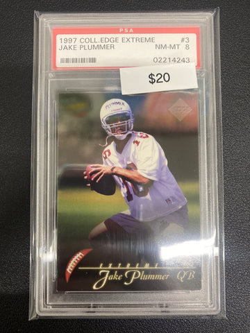 1997 Collector’s Edge Extreme Jake Plummer Rookie PSA 8