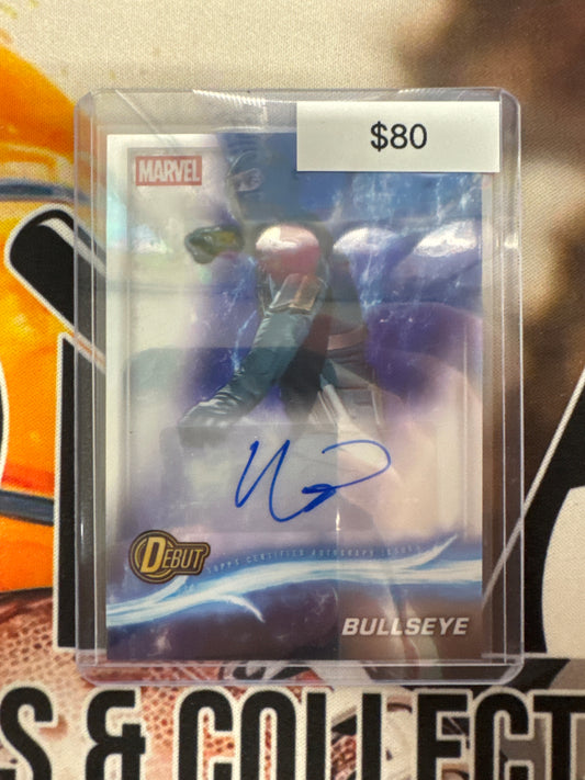 2025 Topps Marvel Studios Chrome Autograph Wilson Bethel As Bullseye Debut