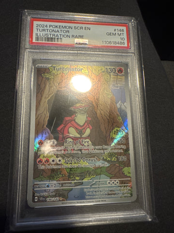 Pokemon Turtonator 146/142 PSA 10