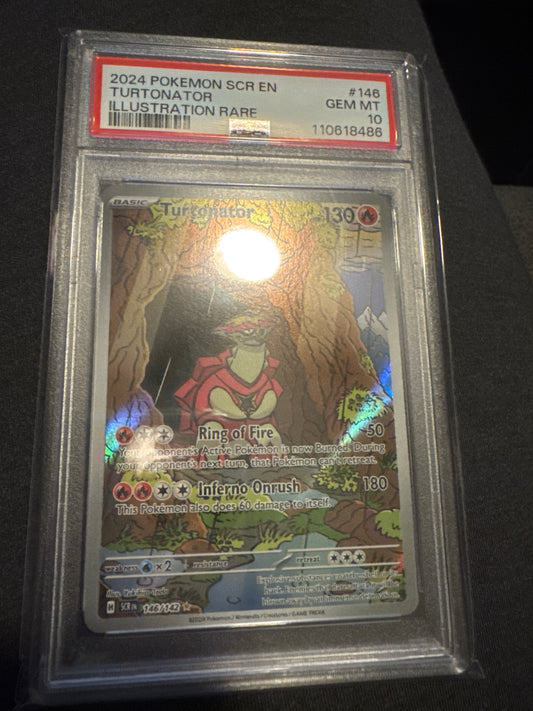 Pokemon Turtonator 146/142 PSA 10