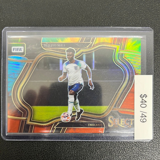 2022 select fifa Bukayo Saka tie dye /49