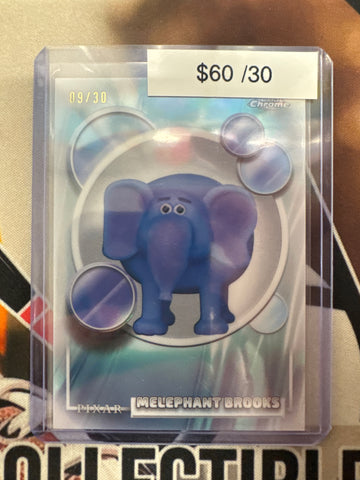 2026 Topps Disney Chrome Melephant Brooks White Refractor /30