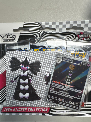 Pokemon White Flare Tech Sticker collection