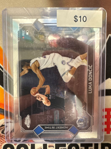 2026 Topps Chrome NBA Update Luka Doncic Moment In Time Base