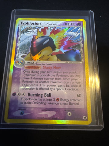 Pokémon Typhlosion Delta Species Dragon Frontiers Holo 12/101