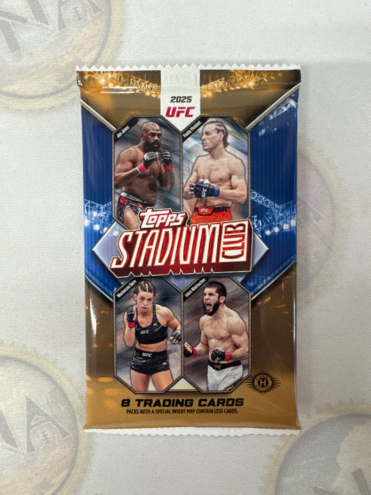 2025 Topps Stadium Club UFC Hobby Pack