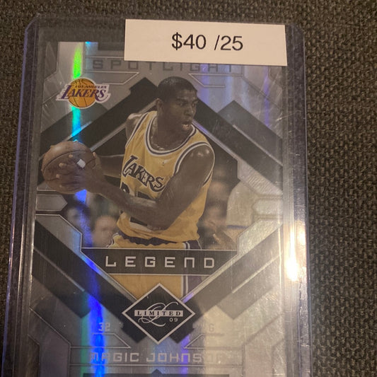 2009 Limited Magic Johnson legend /25