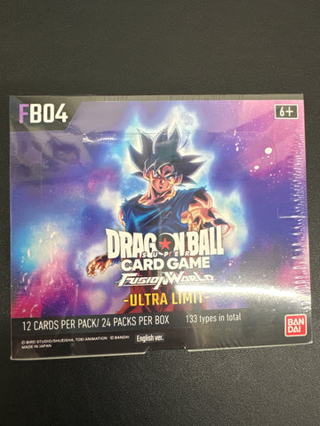 Dragon Ball Fusion World Ultra Limit booster box FB04