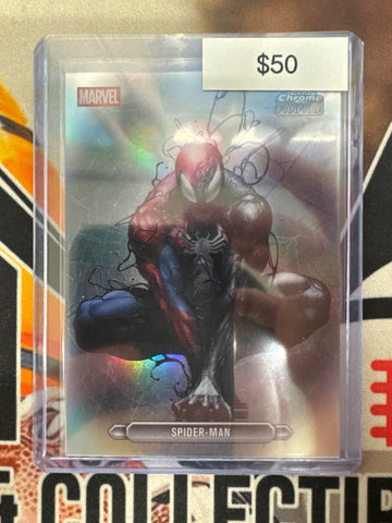 2026 Topps Chrome Marvel Spider-Man FanFare Card SP