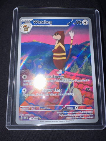 Pokemon Watchog 153/086 White Flare