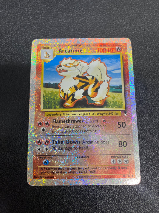 Pokemon Arcanine reverse holo 36/110