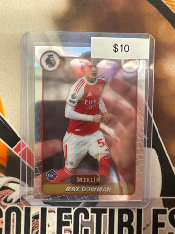 2026 Topps Merlin English Premier League Max Dowman Base Rookie