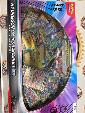 Pokémon Hydreigon Ex & Dragapult Ex Premium Collection