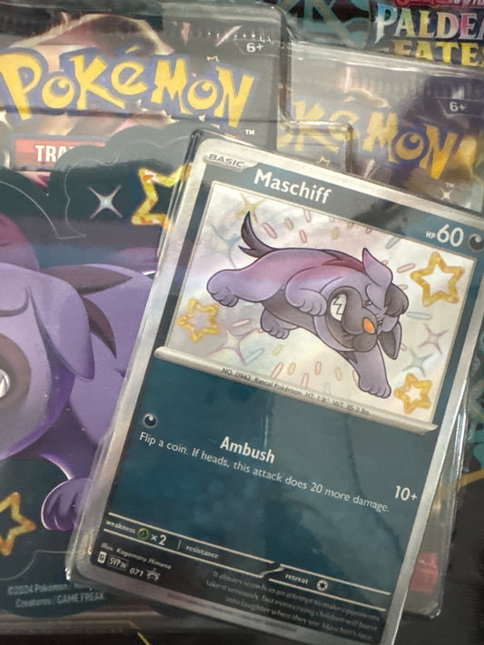 Pokémon Paldean Fates Tech Sticker Collection